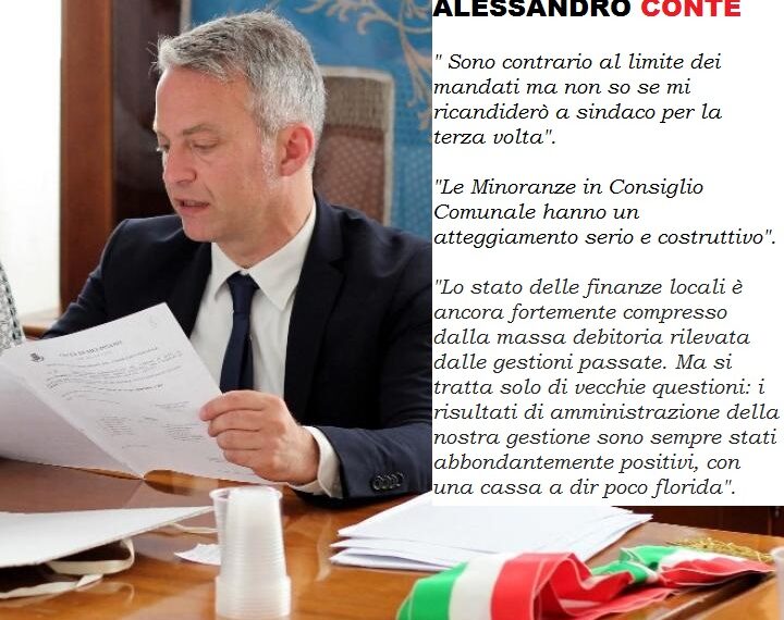MELISSANO / Intervista al sindaco Alessandro Conte