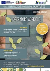 OPERATORE AGRICOLO